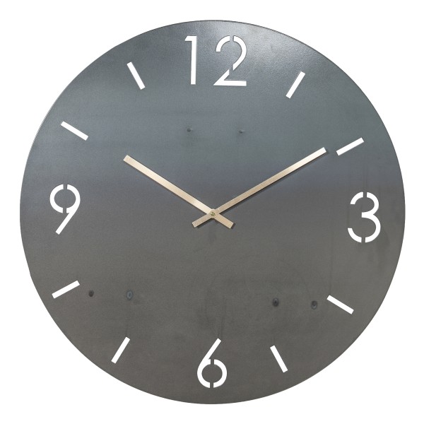 Product TIME Ø 80 Wall clock - Blacksmith