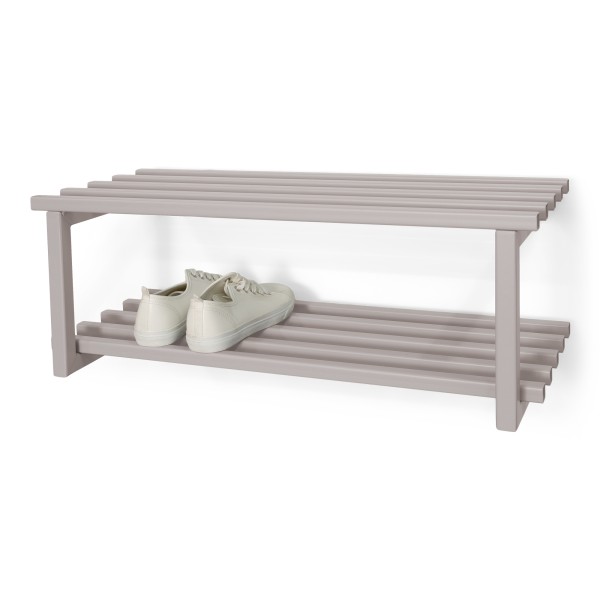 Product RIZZOLI / MARCO Shoe rack - Silky Taupe