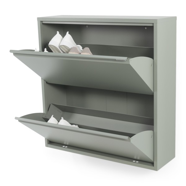 Product BILLY 2 Shoe cabinet - Dusty Green