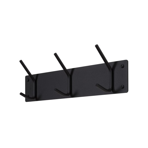 Product FUSION 3 Wall mounted coat rack - Black