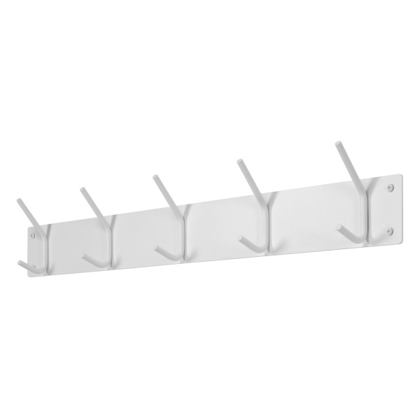 Product FUSION 5 Wall mounted coat rack - White