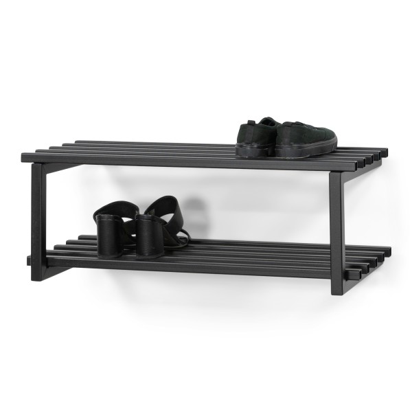 Product RIZZOLI / MARCO BLACK EDITION Shoe rack - Black