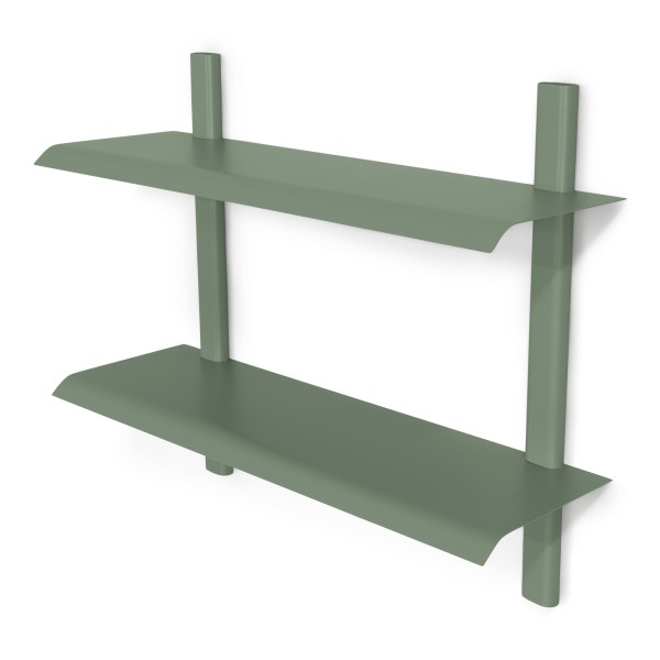 Product Spinder x OnMateria - HOLA 3 Wall shelf - Dusty Green