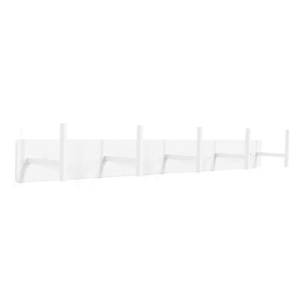 Product CHAPMAN 5 Wall mounted coat rack - White