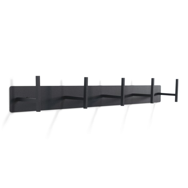 Product CHAPMAN 5 Wall mounted coat rack - Black