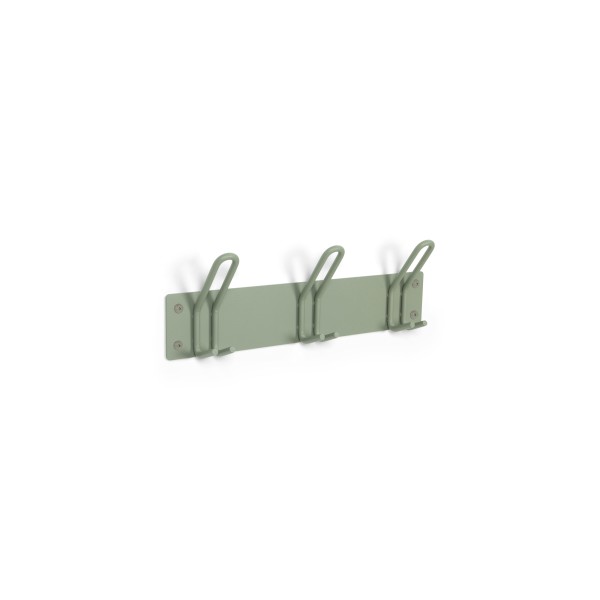 Product MILES 3 Wandkapstok - Dusty Green