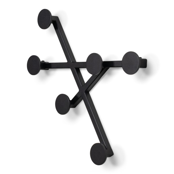 Product BOTTONI 1 Wandkapstok - Zwart