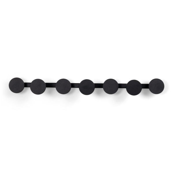 Product BOTTONI 3 Wandkapstok - Zwart
