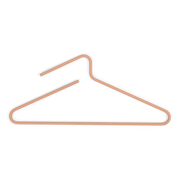 Product HANG-ON kledinghangers (set van 5 stuks) - Clay Terra