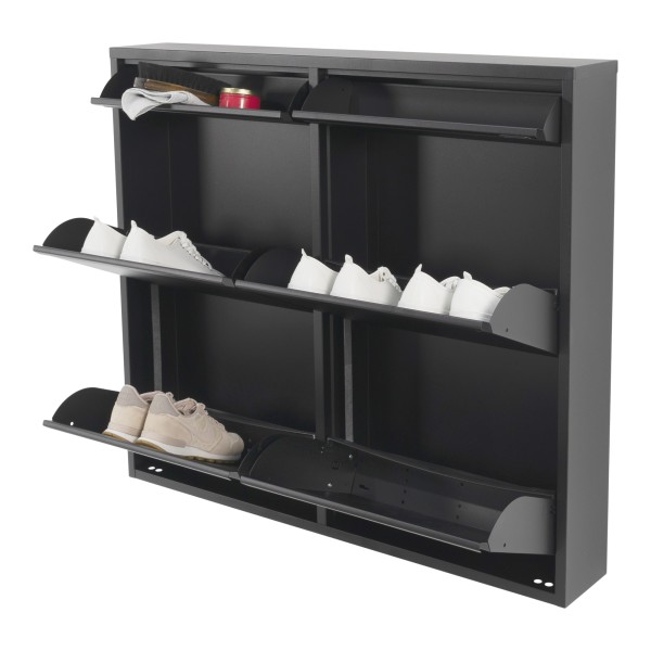 Product BILLY 6 Schuhschrank - Schwarz