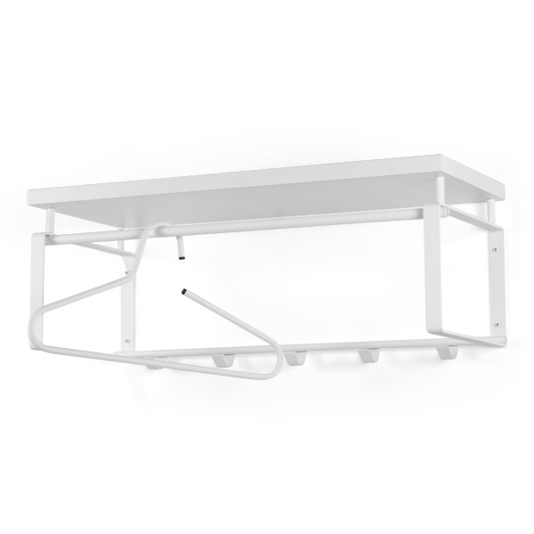 Product REX 3 Wandkapstok - wit
