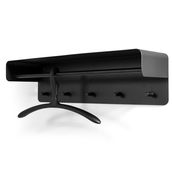 Product ARCUS 70 Wall Coat Rack - Black