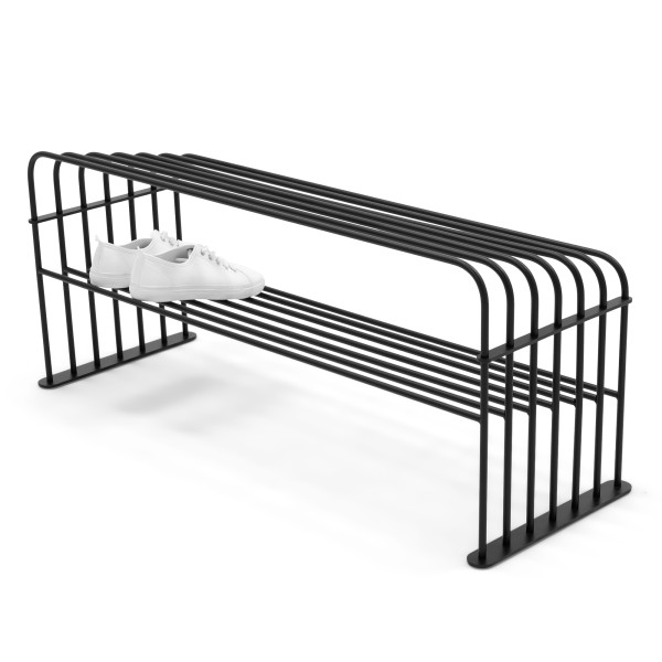 Product GRID 100 Schoenenrek - Zwart