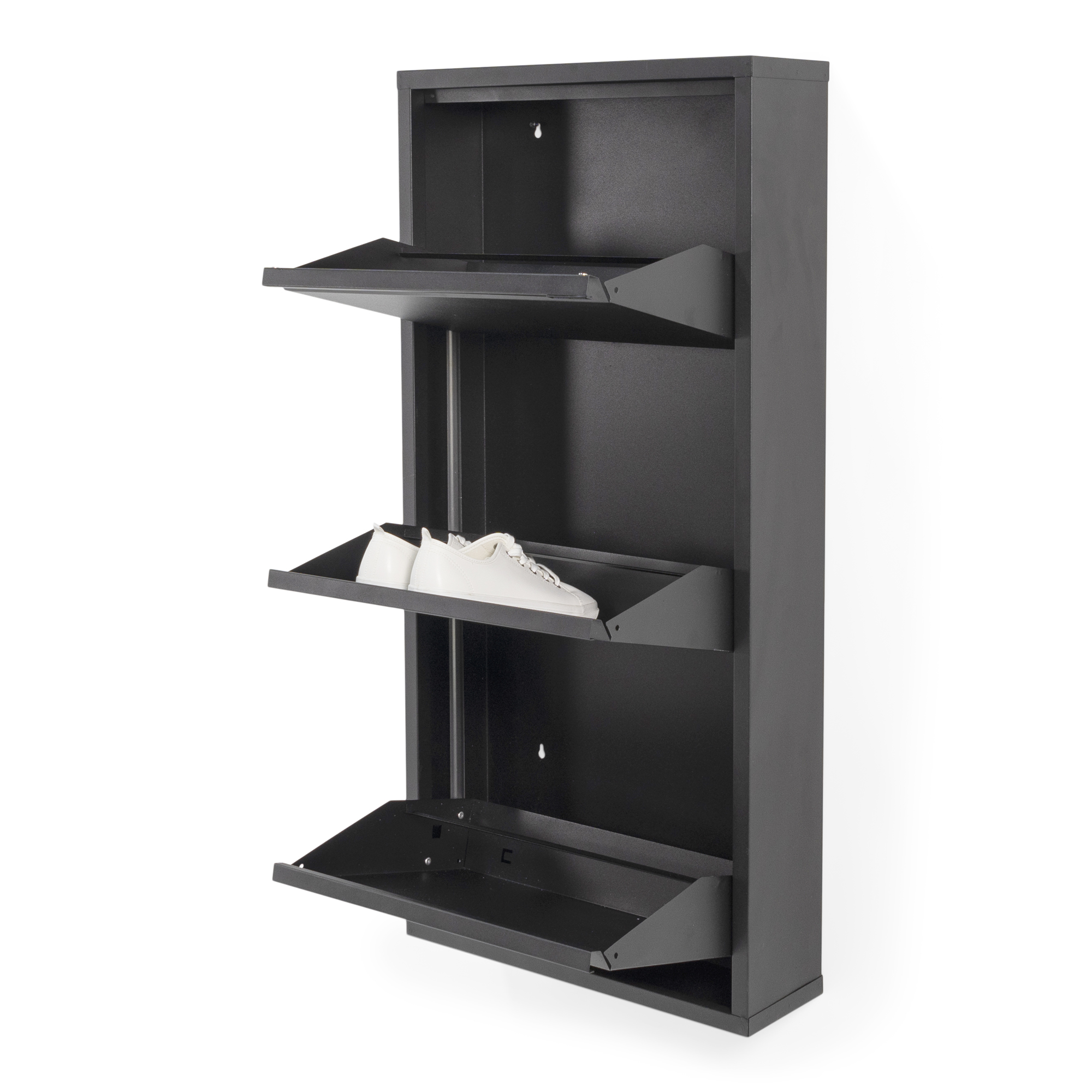 BILLY 3 Shoe cabinet - Black_3