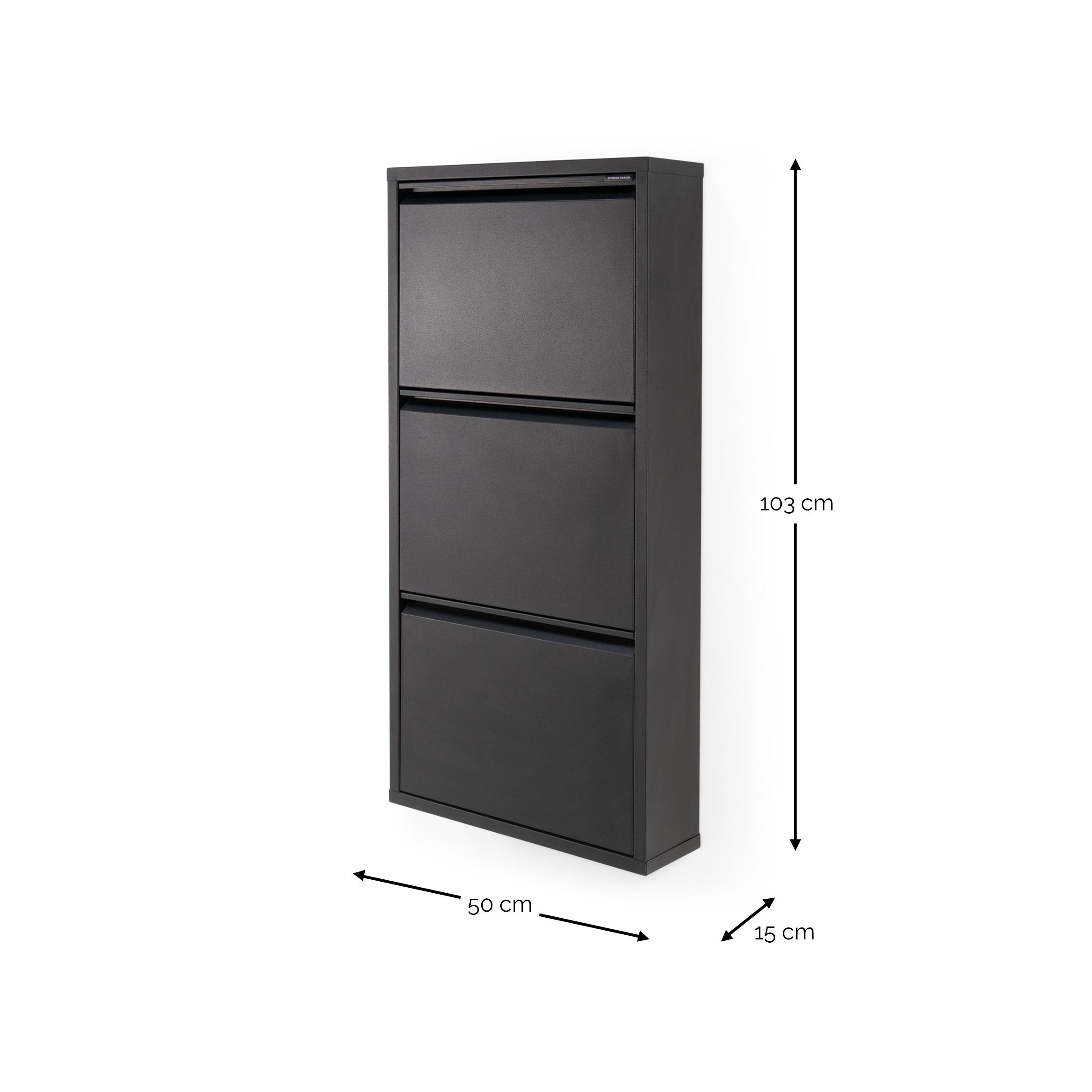 BILLY 3 Shoe cabinet - Black_9