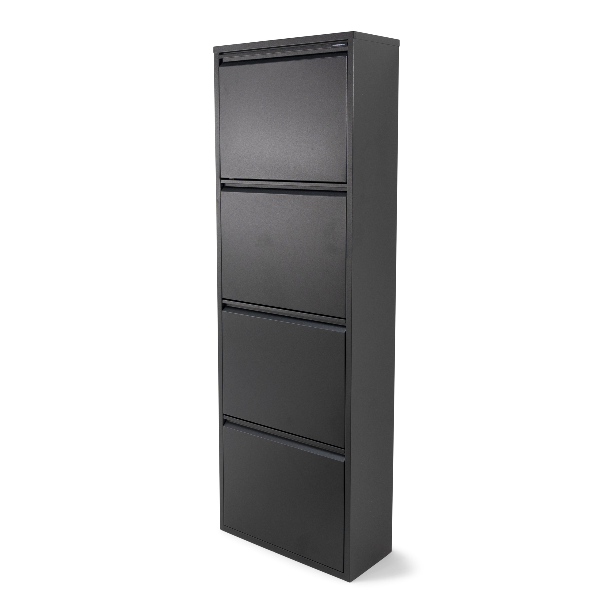 BILLY 4 Shoe cabinet - Black_4