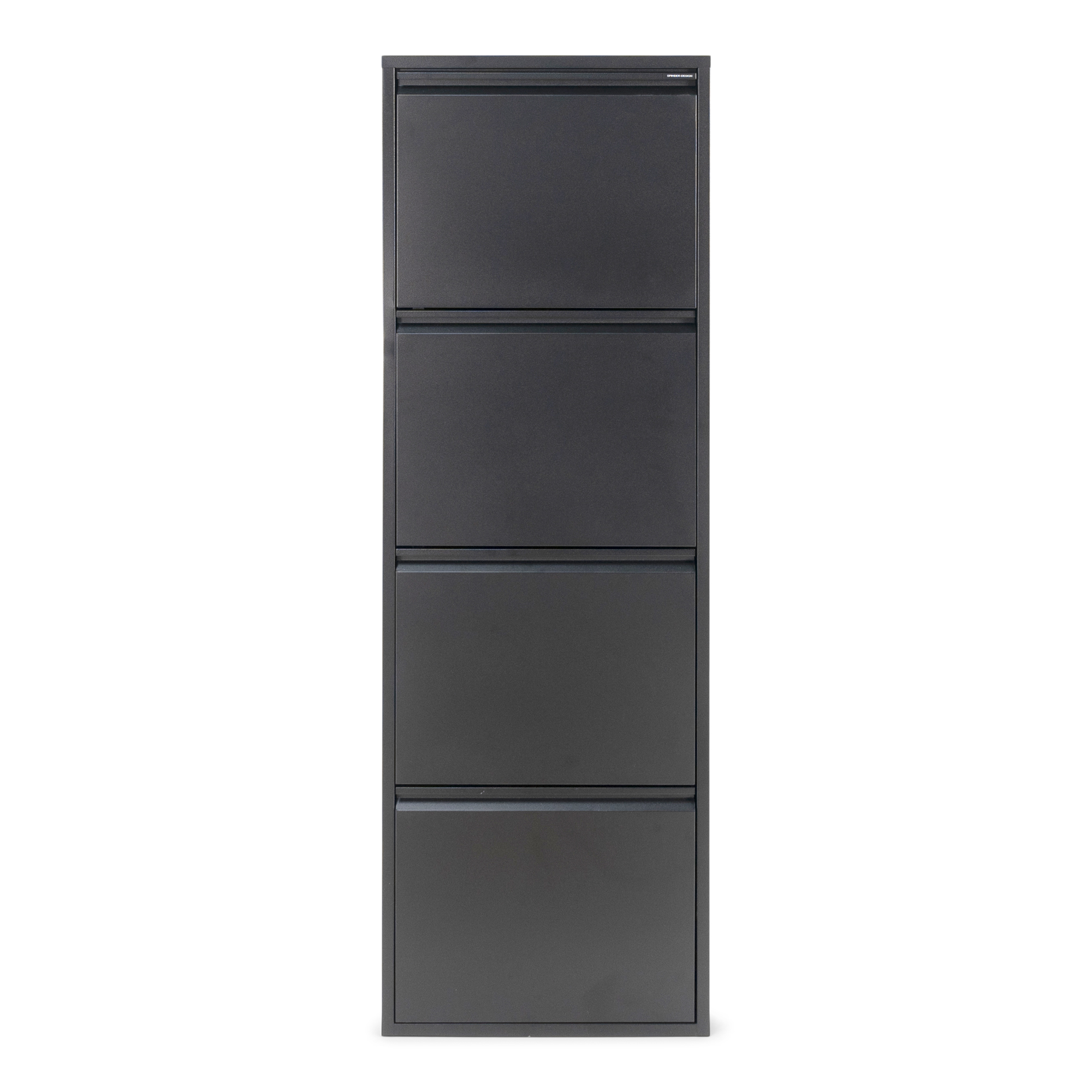 BILLY 4 Shoe cabinet - Black_6