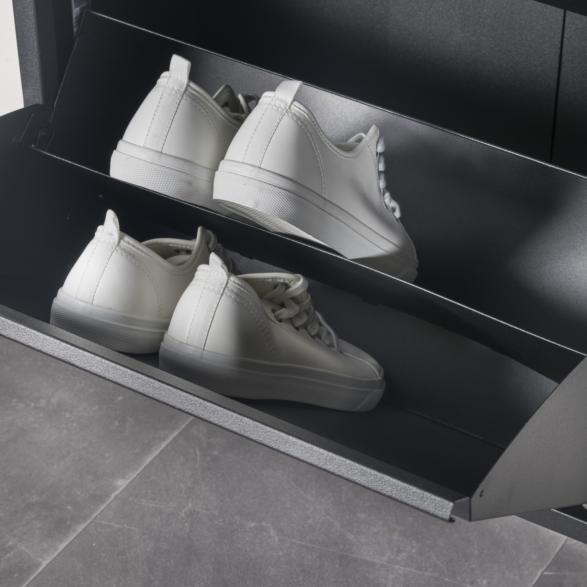 BILLY 4 Shoe cabinet - Black_8