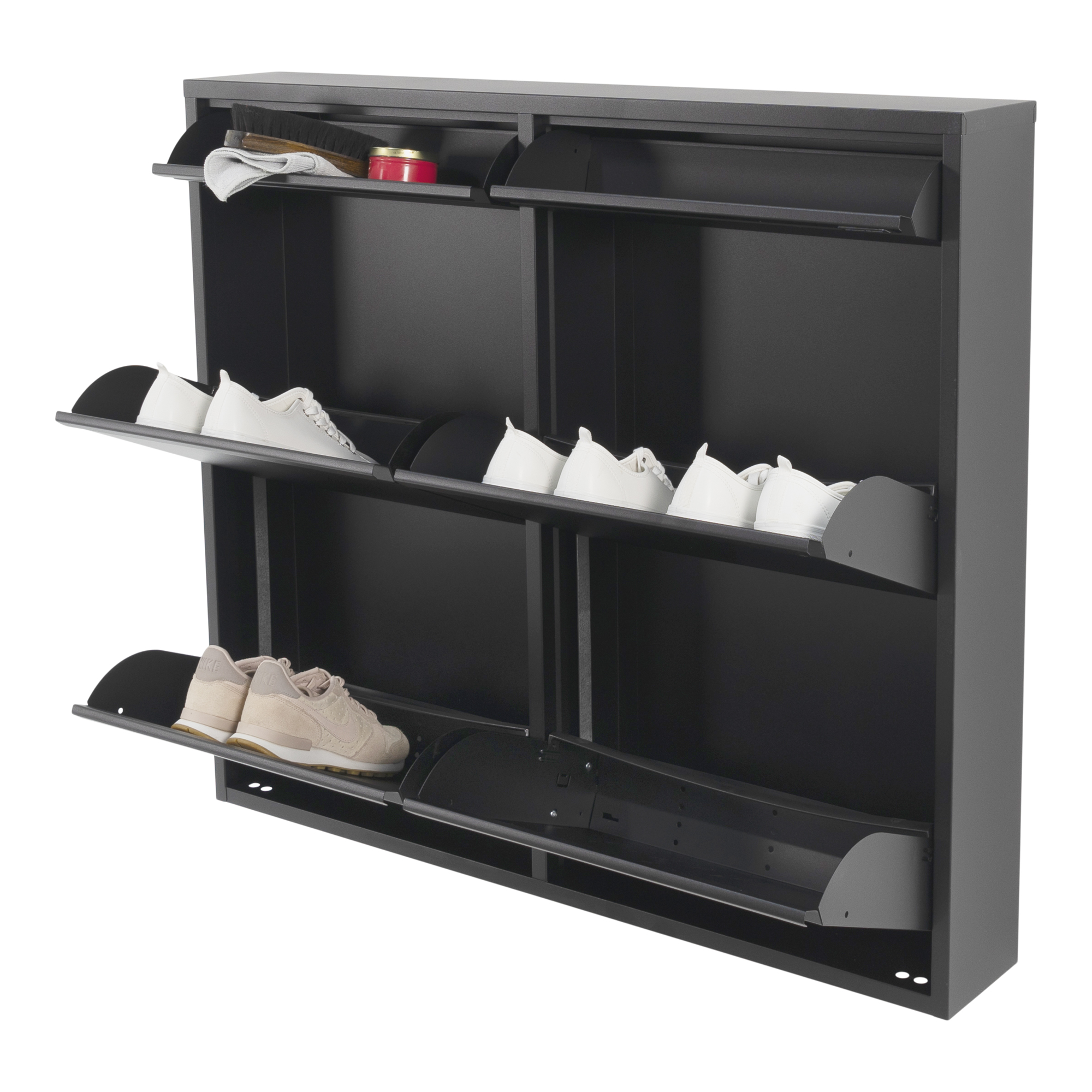 BILLY 6 Shoe cabinet - Black_3