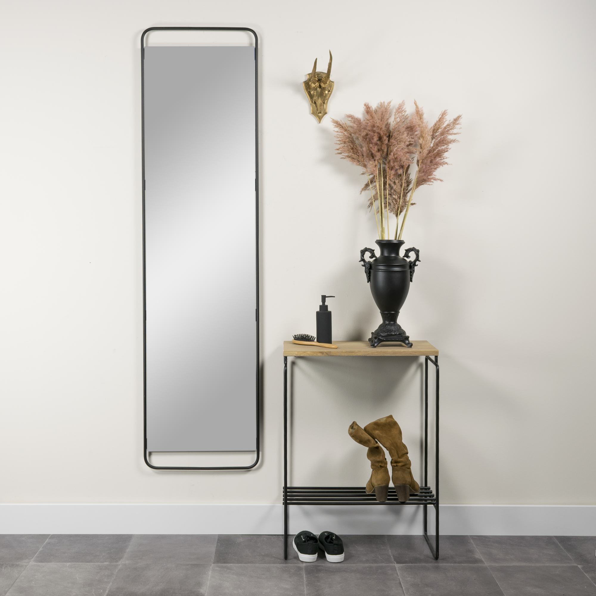 CLINT XL Spiegel - Zwart_1