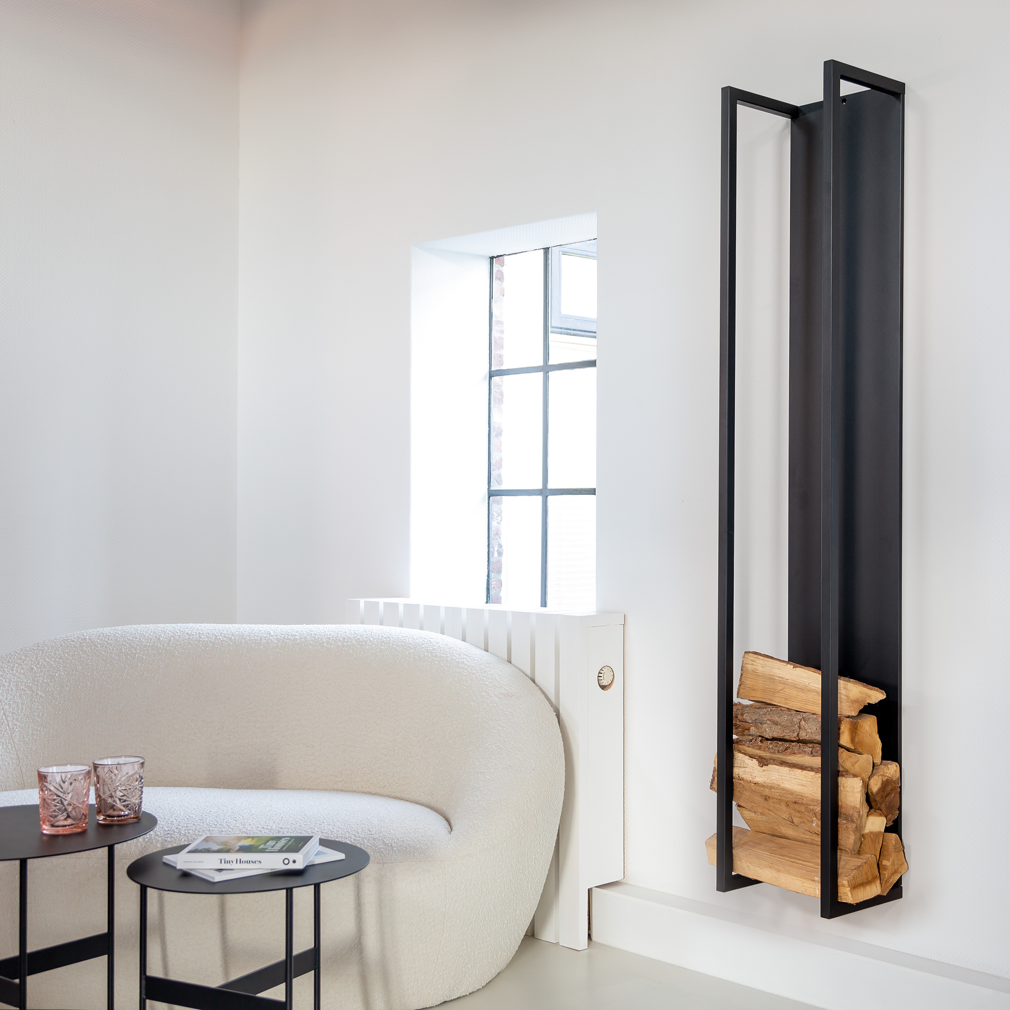 CUBIC FIRE Houtopslag - Zwart_1