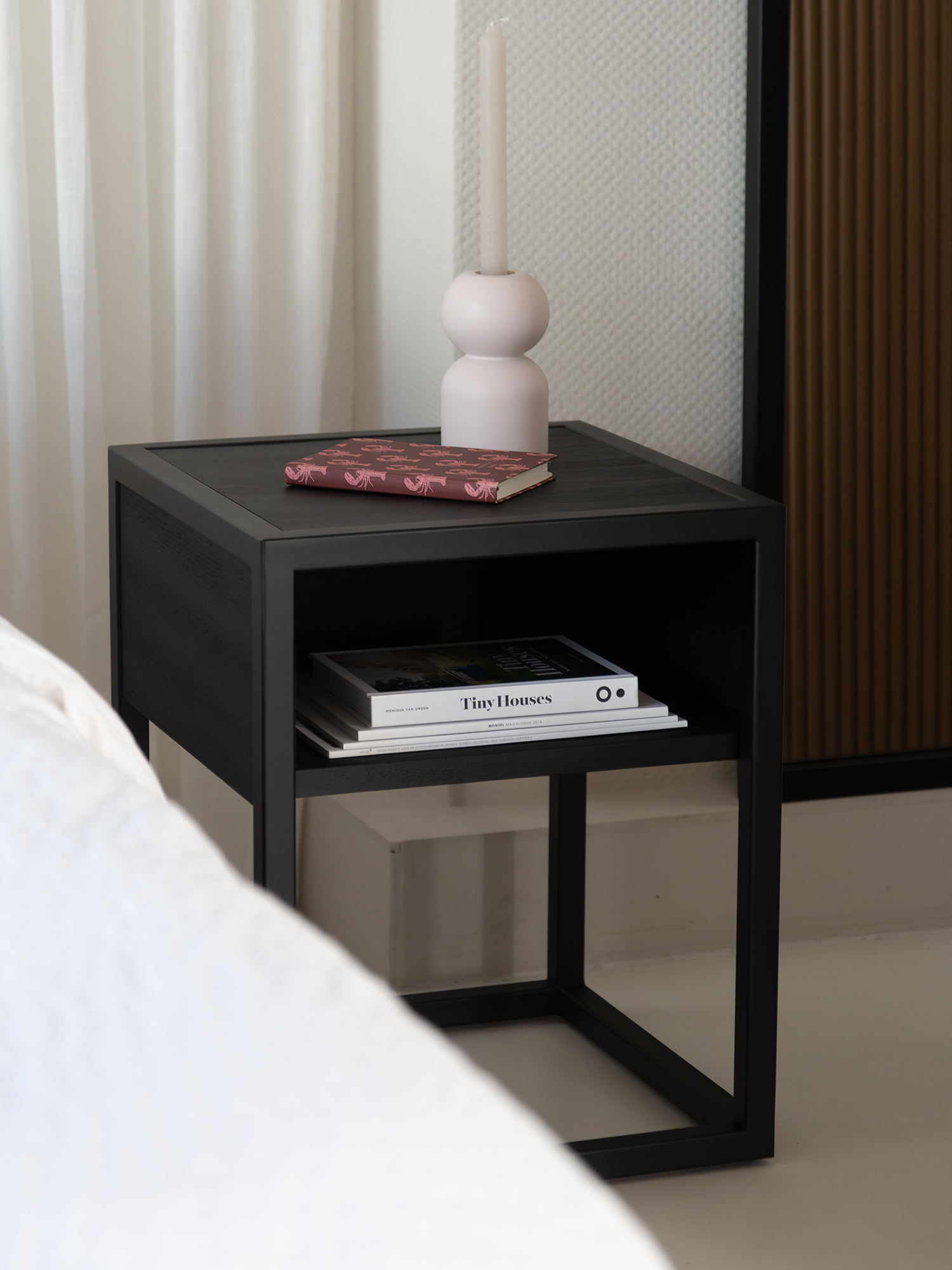 DIVA ONE-NIGHTSTAND Night stand - Black / Black_7