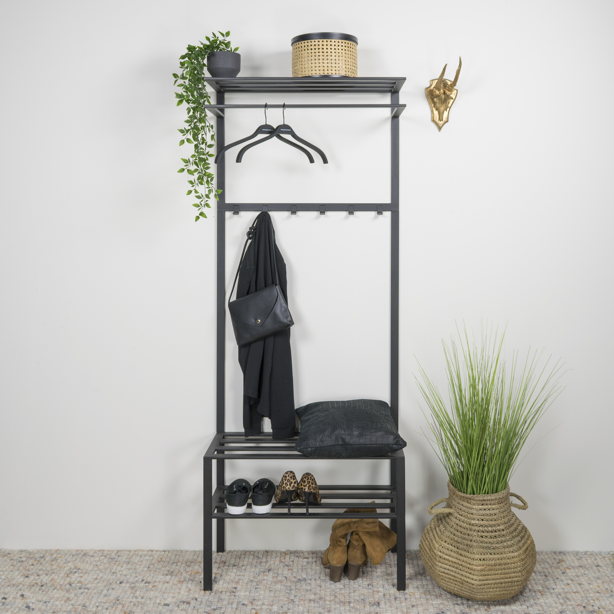 IVAR 2 Coat rack - Black_8