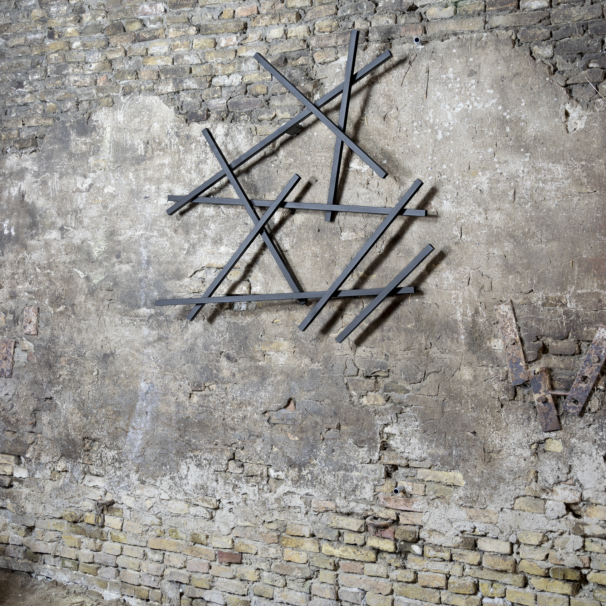 MATCHES XS Wall coat rack - Black_6