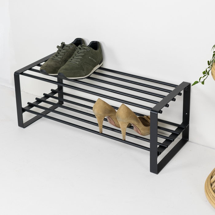 REX SR Shoe rack - Black_1