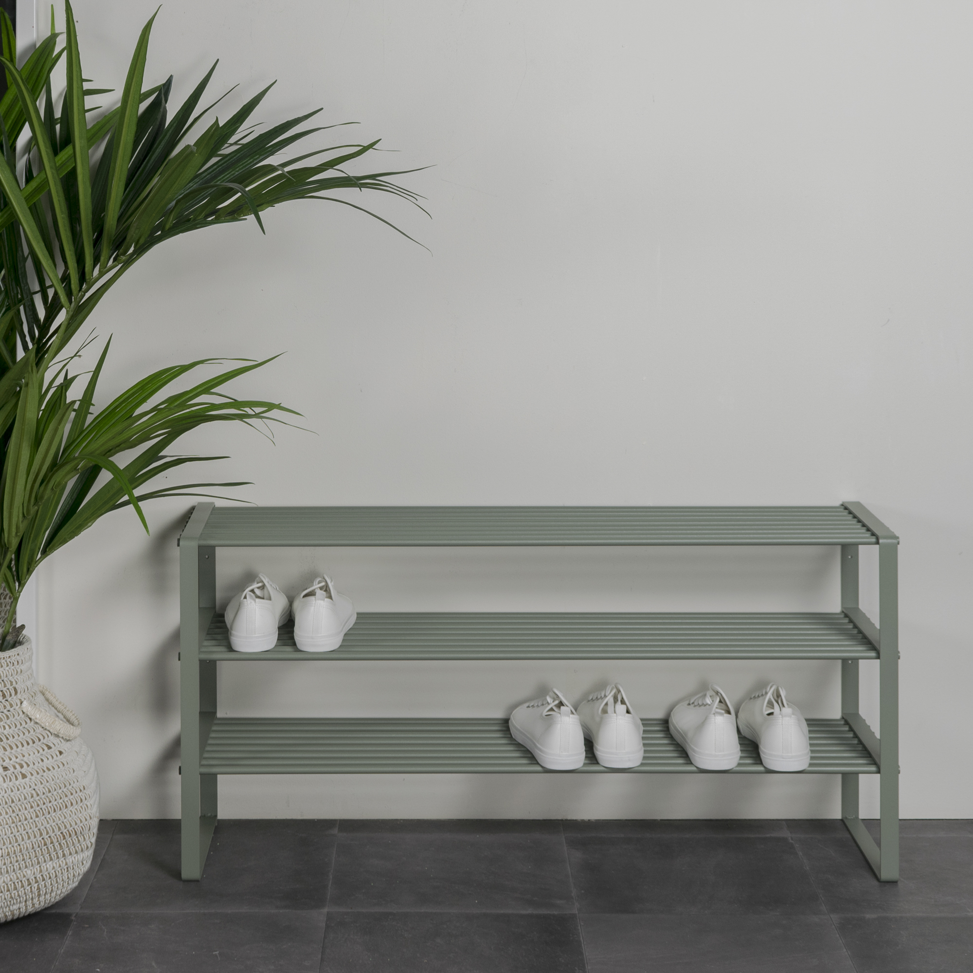 REX SR 2 - 100 cm Shuhregal - Dusty Green_6
