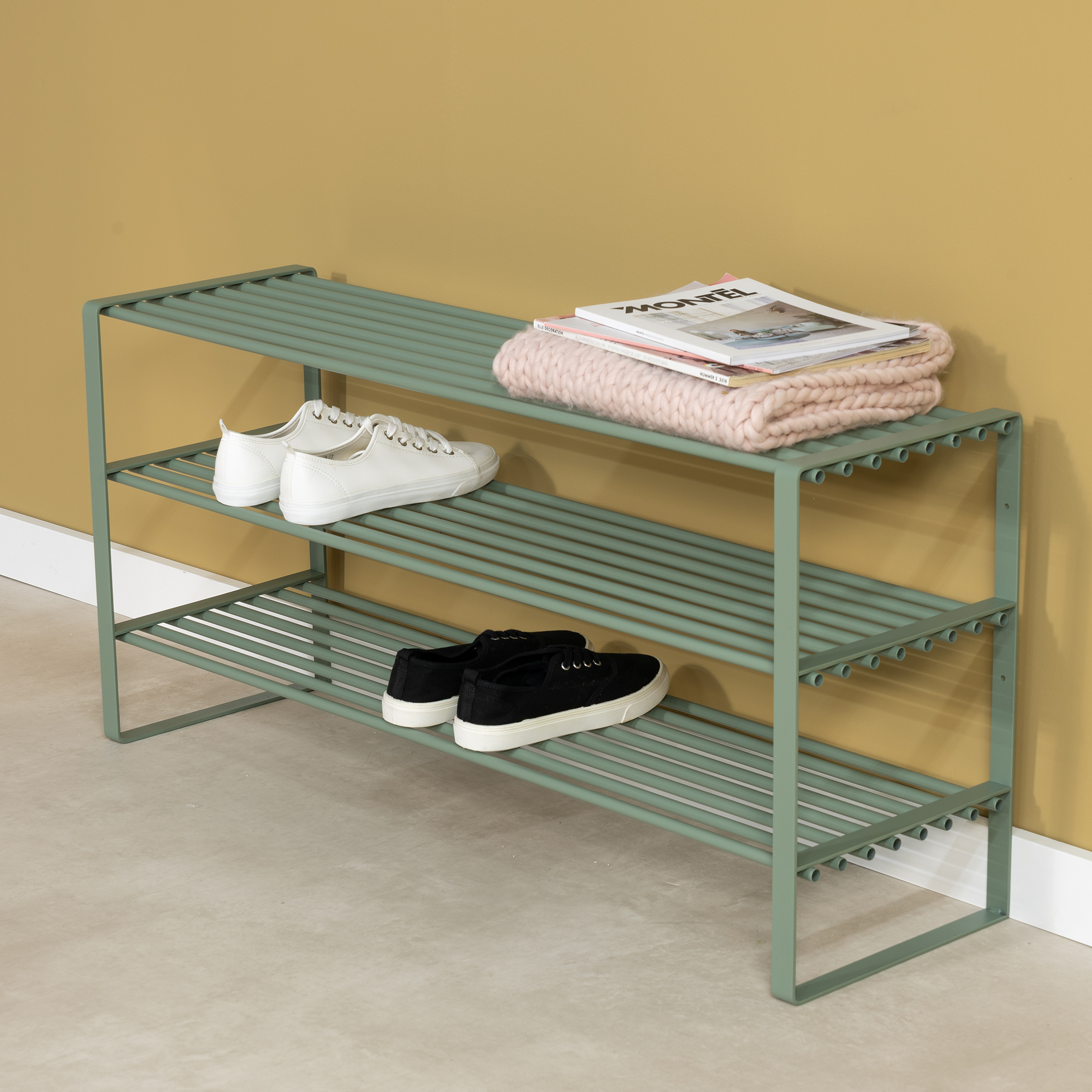 REX SR 2 - 100 cm Shuhregal - Dusty Green_1