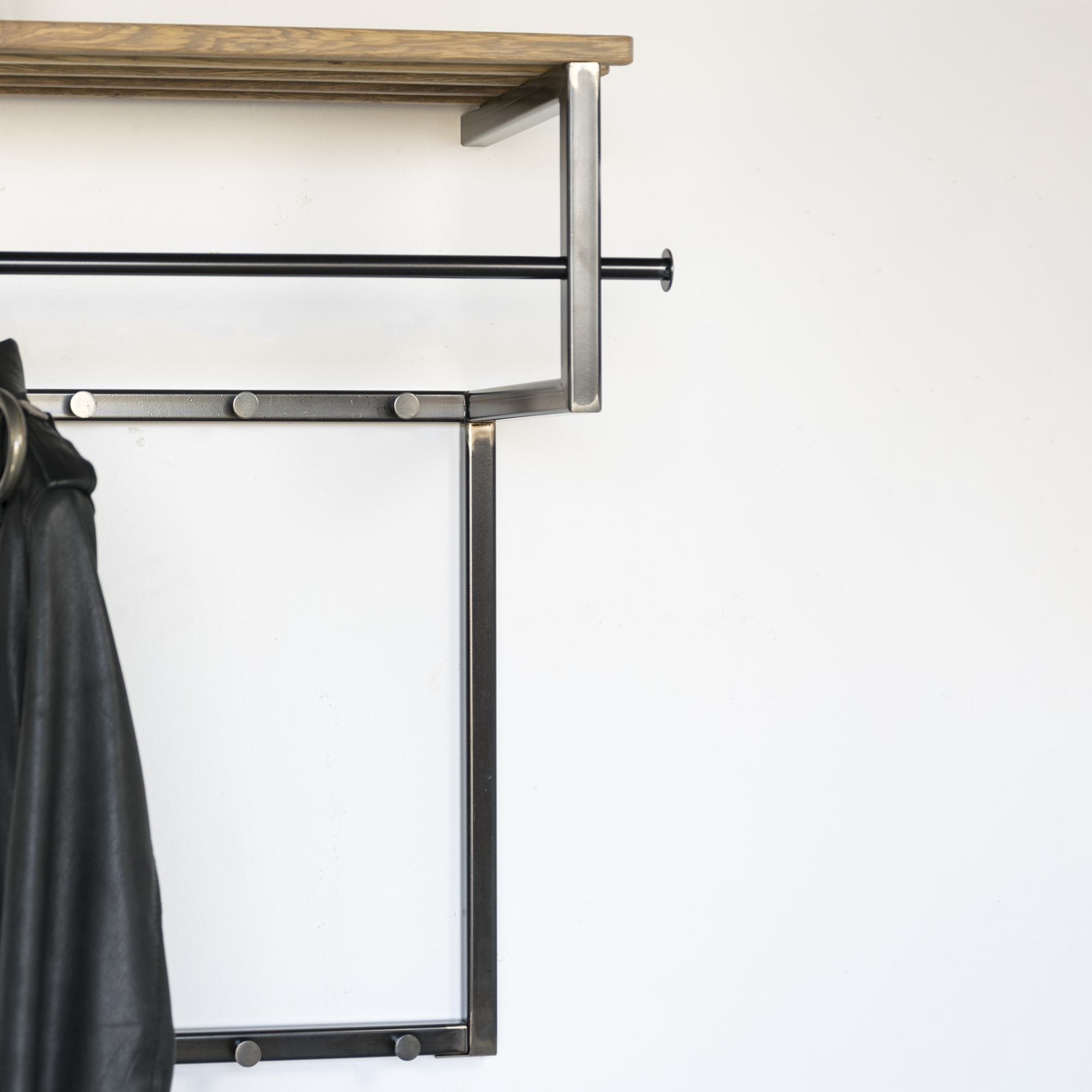 RIZZOLI Coat rack - Blacksmith / Oak_6