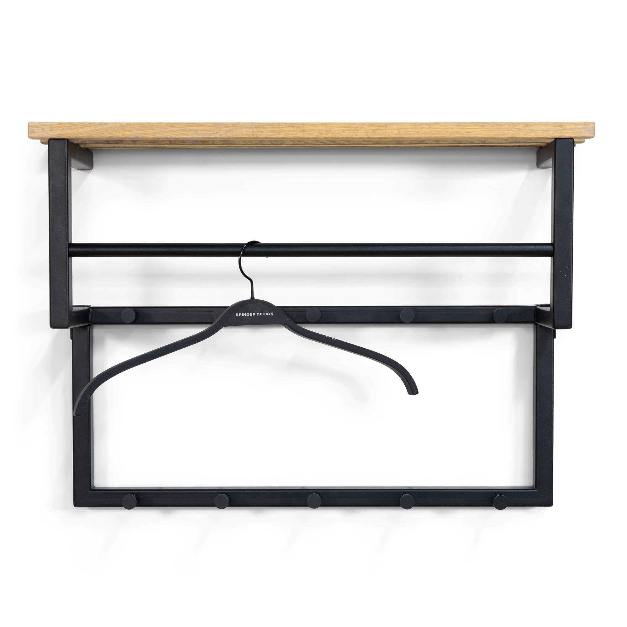 RIZZOLI XS Wandkapstok - Zwart_4