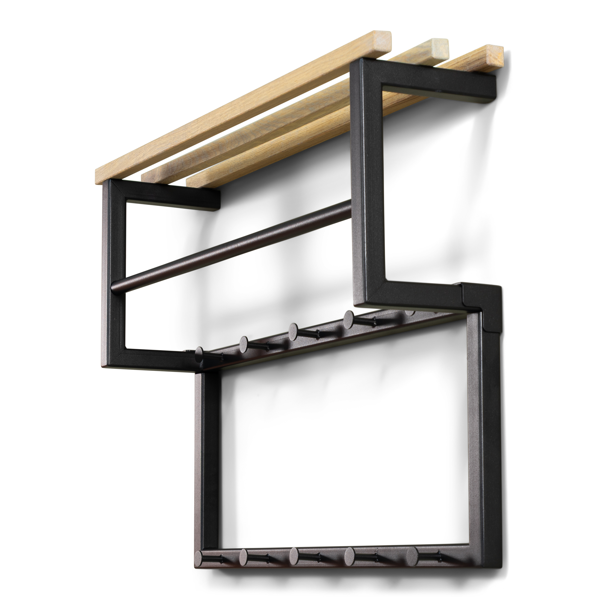 RIZZOLI XS Wandkapstok - Zwart_5