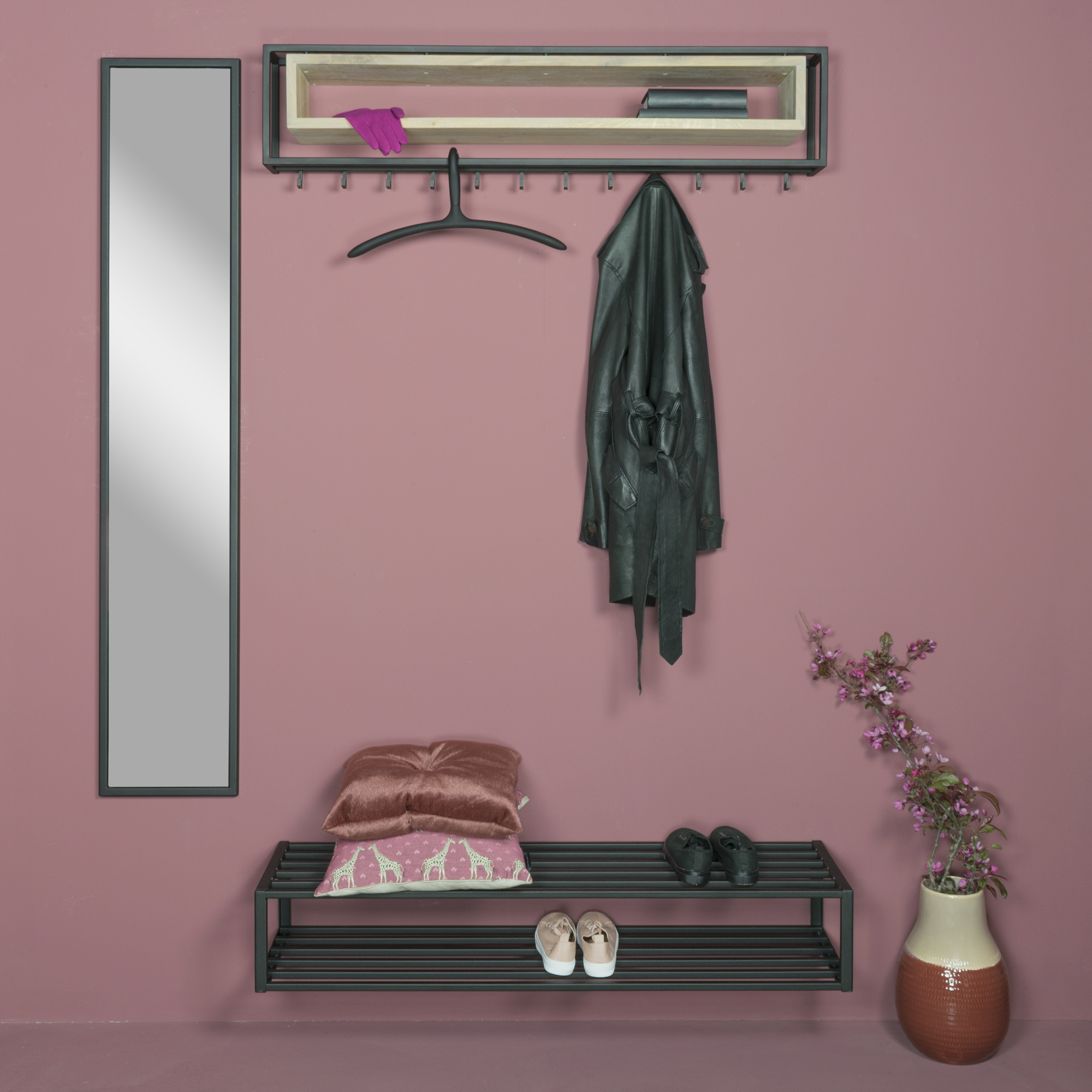 SCHOOL L Mirror - Black_1