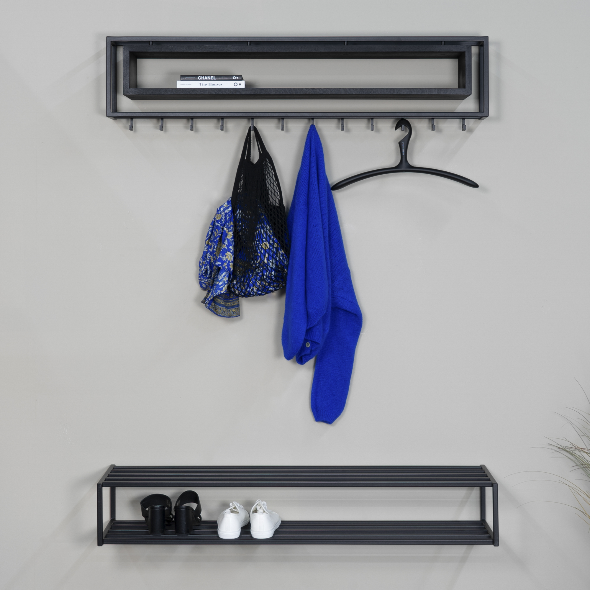 School Shoe rack 120 - Black_1