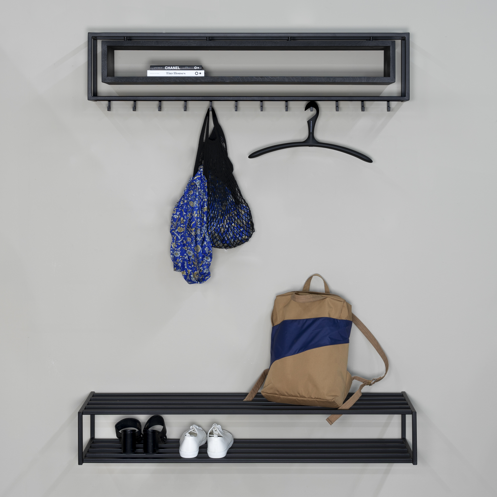 School Shoe rack 120 - Black_5