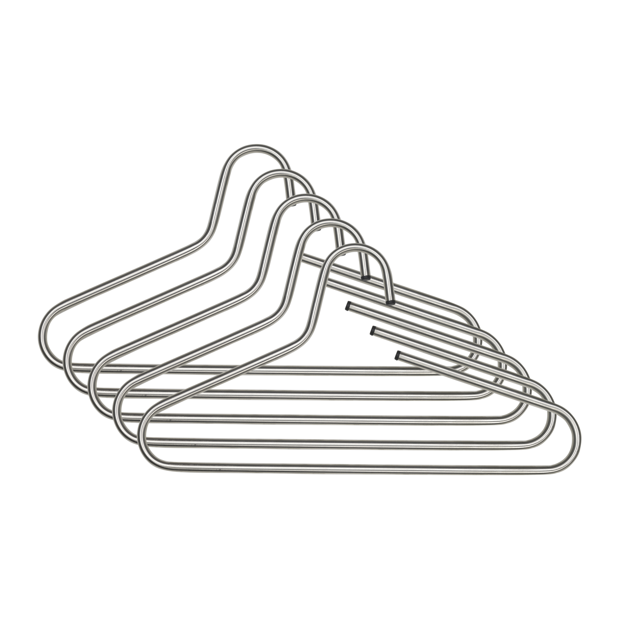 VICTORIE Coat hangers (set of 5 pieces) - Edelstahl_4