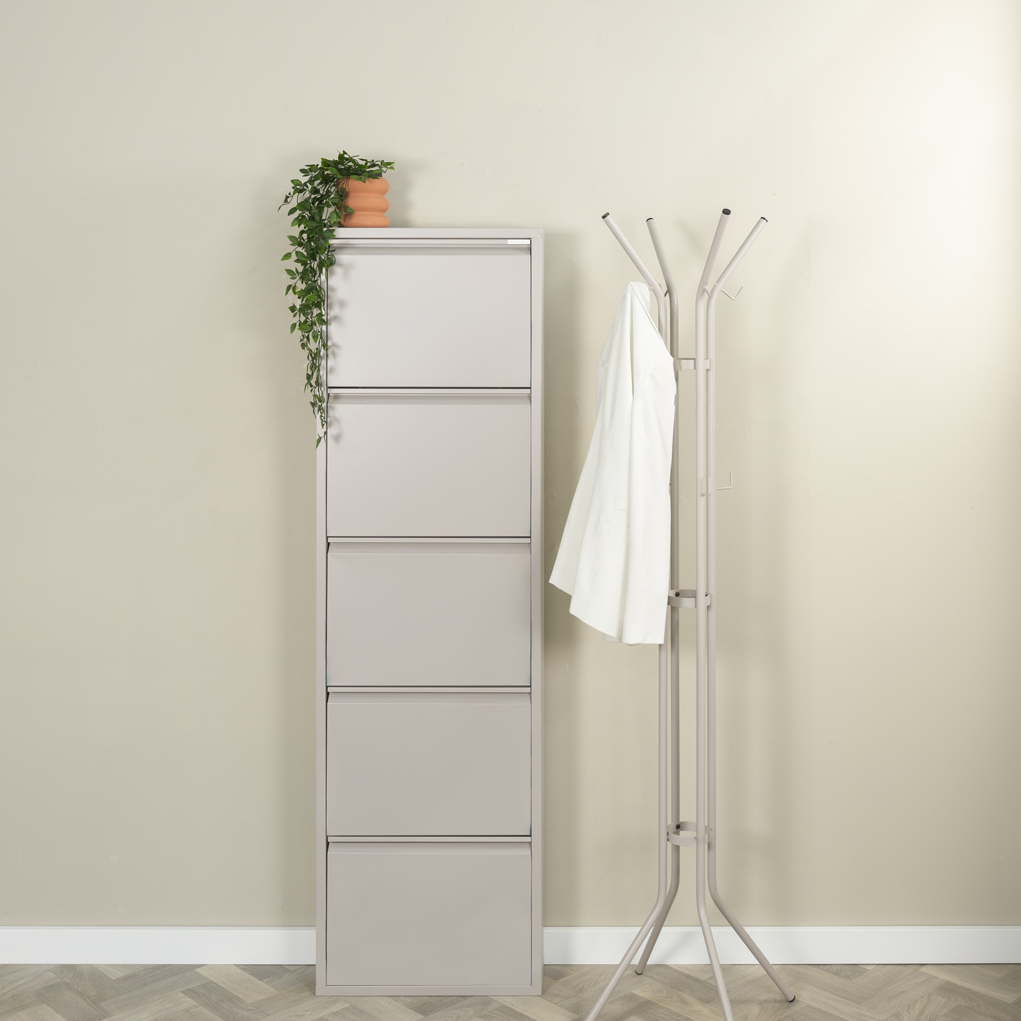 BILLY 5 Schoenenkast - Silky Taupe_1