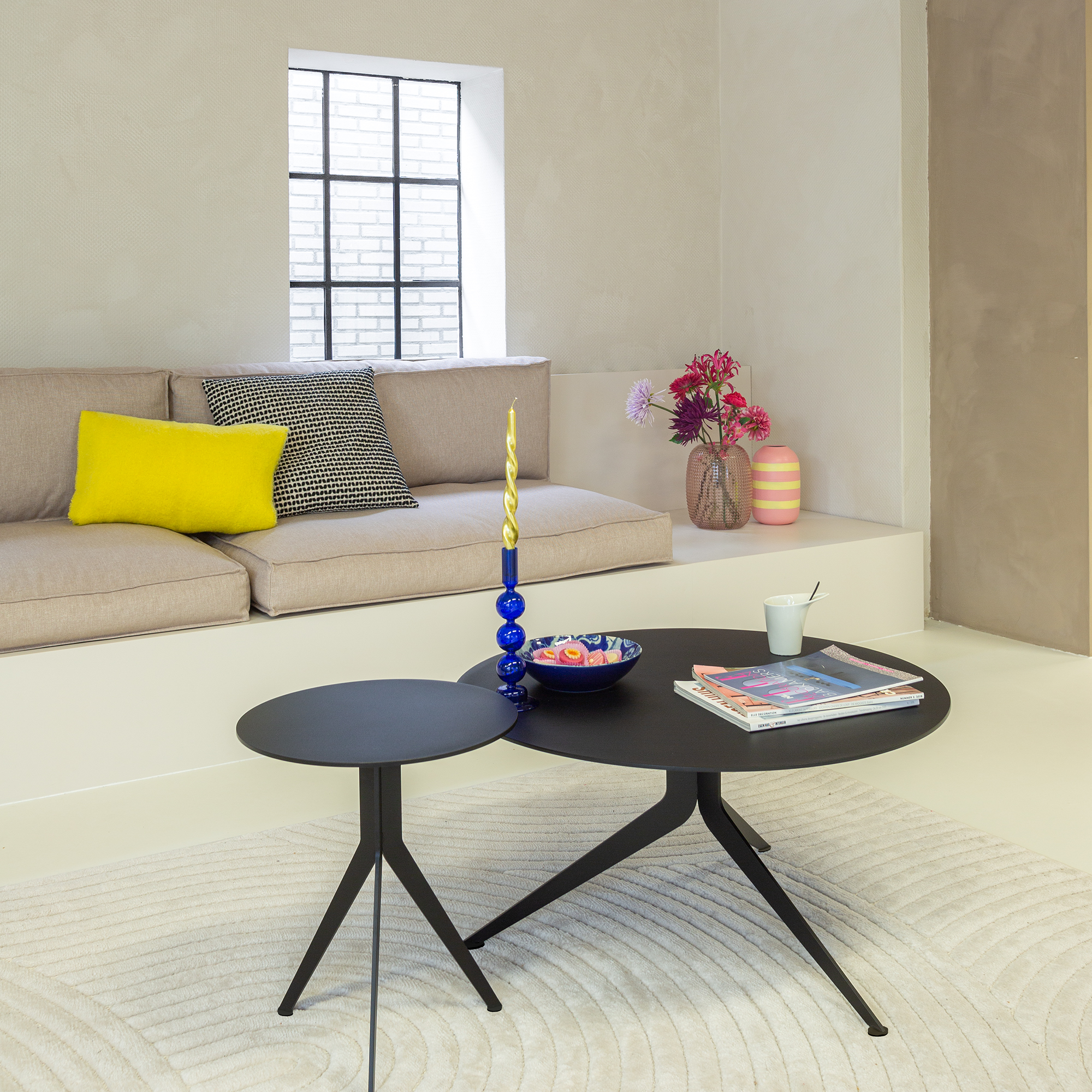 DALEY HIGH Side table - Black_6