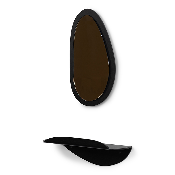 Spinder x Eva van de Ven - PIPA Bottom Wandplank - Zwart_8