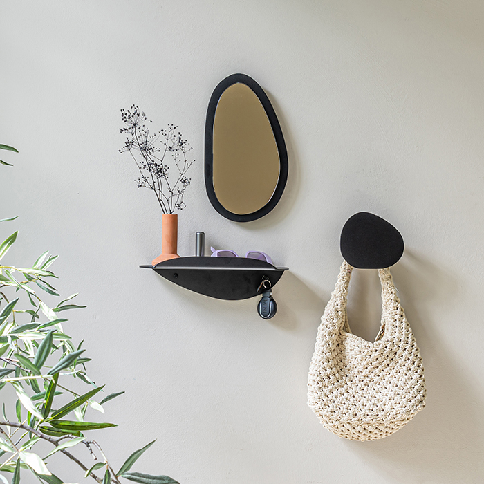 Spinder x Eva van de Ven - PIPA Bottom Wandplank - Zwart_1