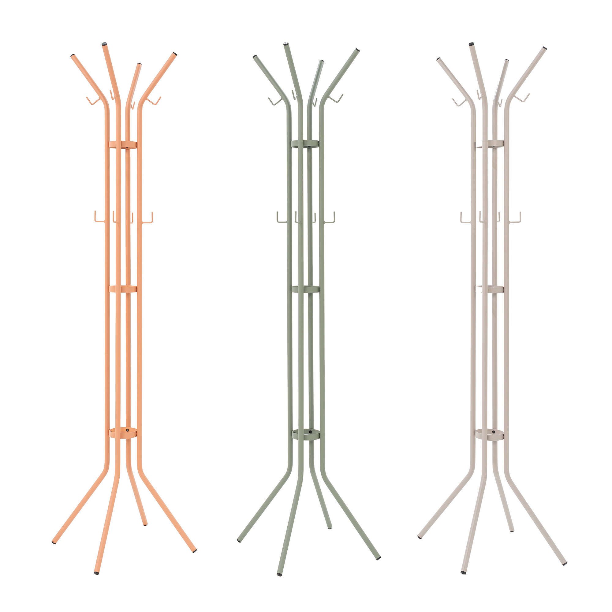 JESSY Freestanding coat stand - Clay Terra_6