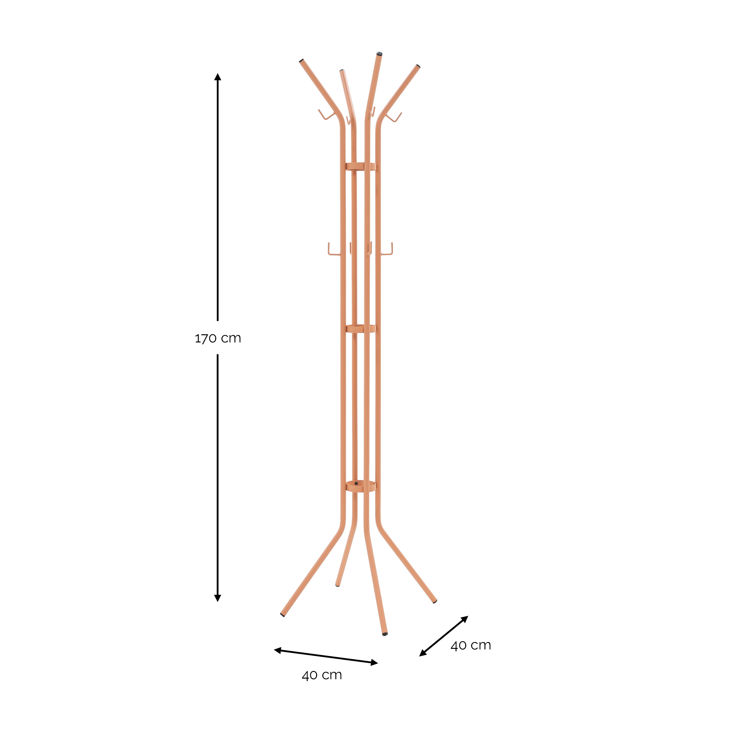 JESSY Freestanding coat stand - Clay Terra_10