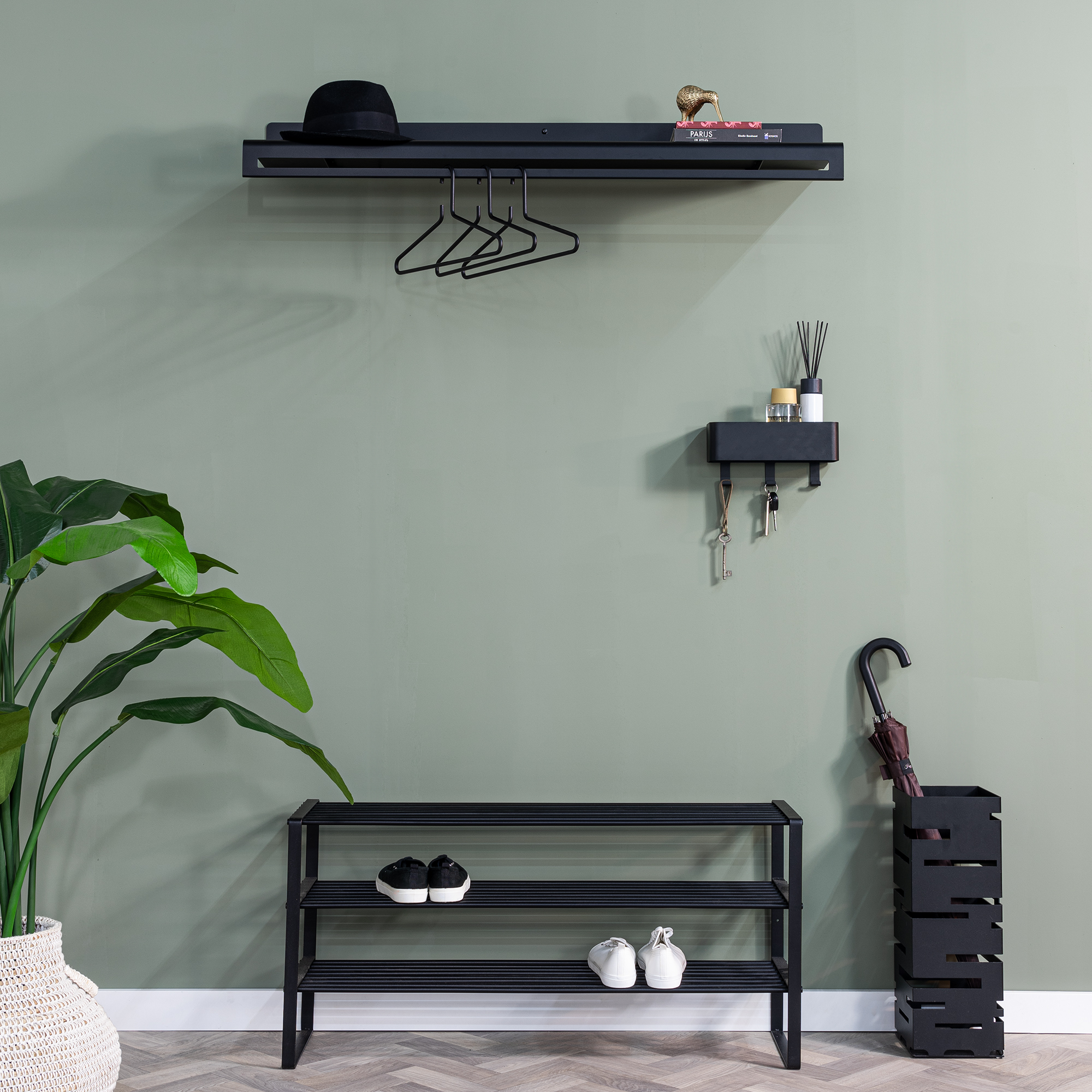 MODERN Umbrella holder - Black_6