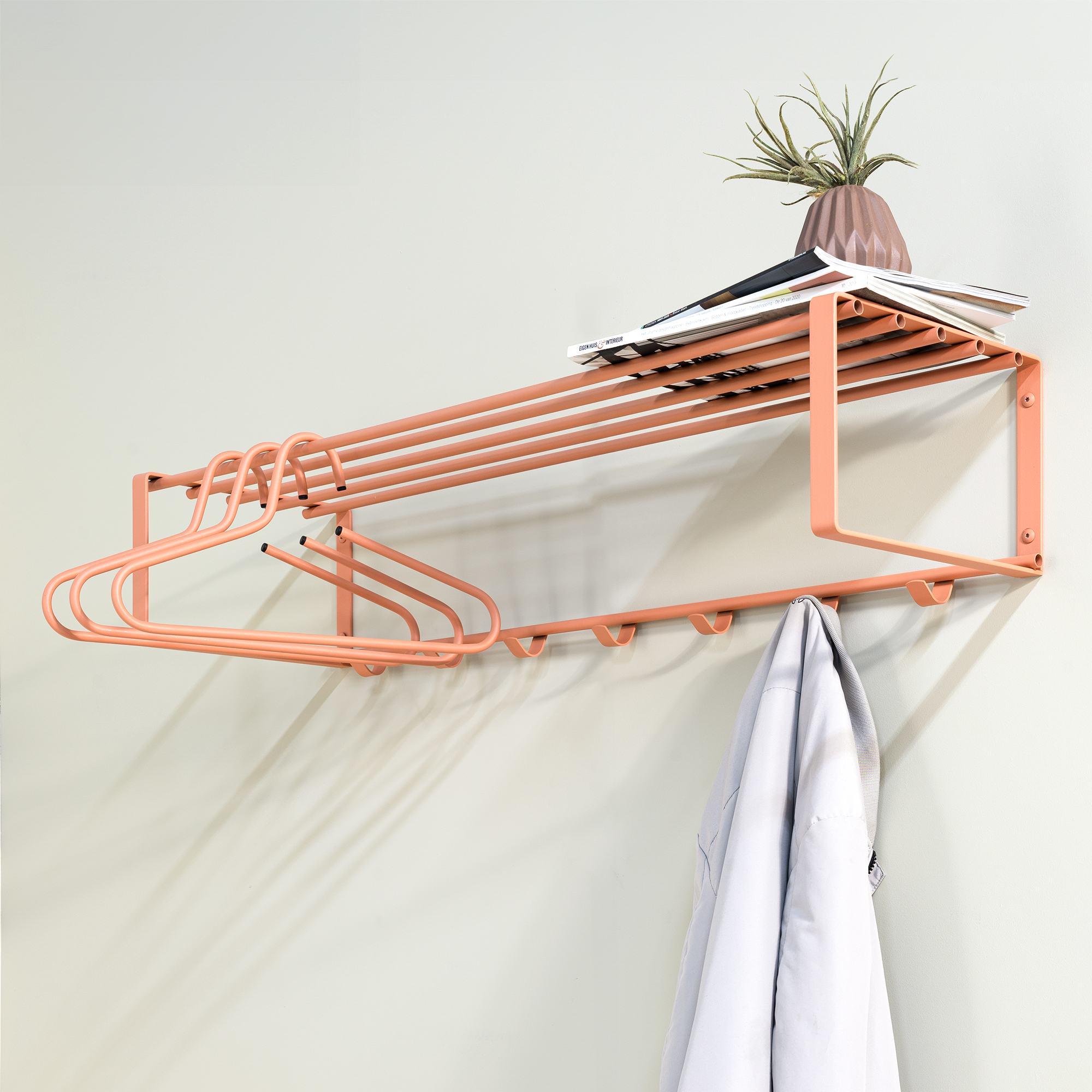 REX 2 XL (100 cm) Wandkapstok - Clay Terra_1