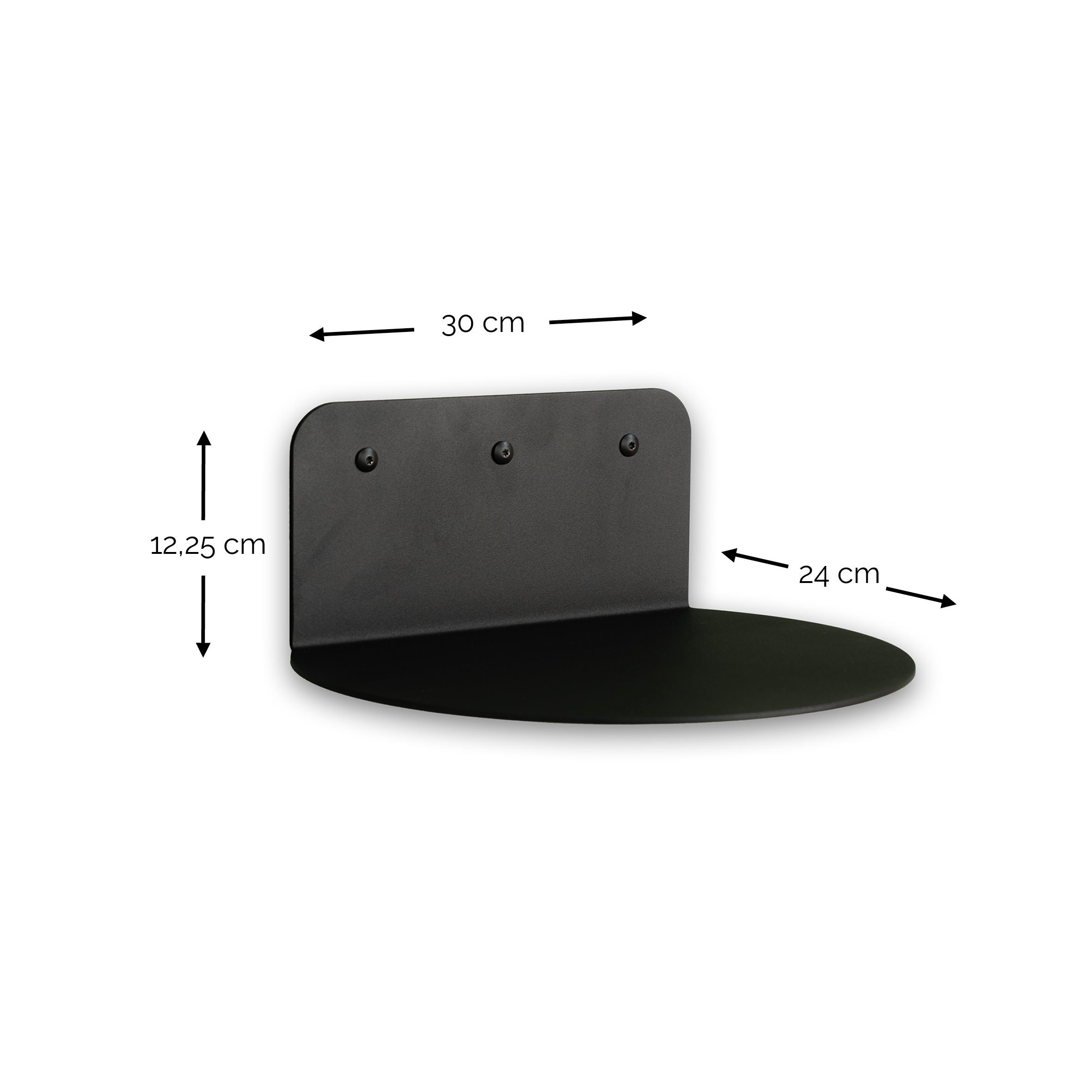 FLEX Wall shelf - Zwart_5