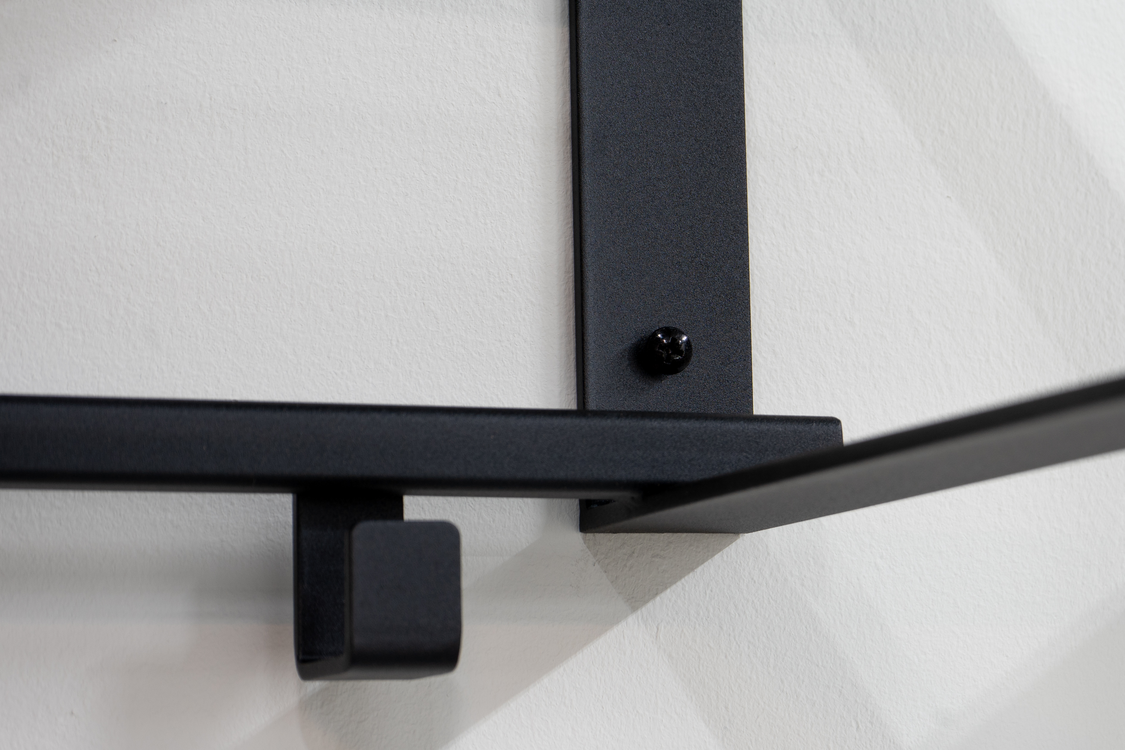 RUMO 3 Wall mounted coat rack - Black / Oak_5