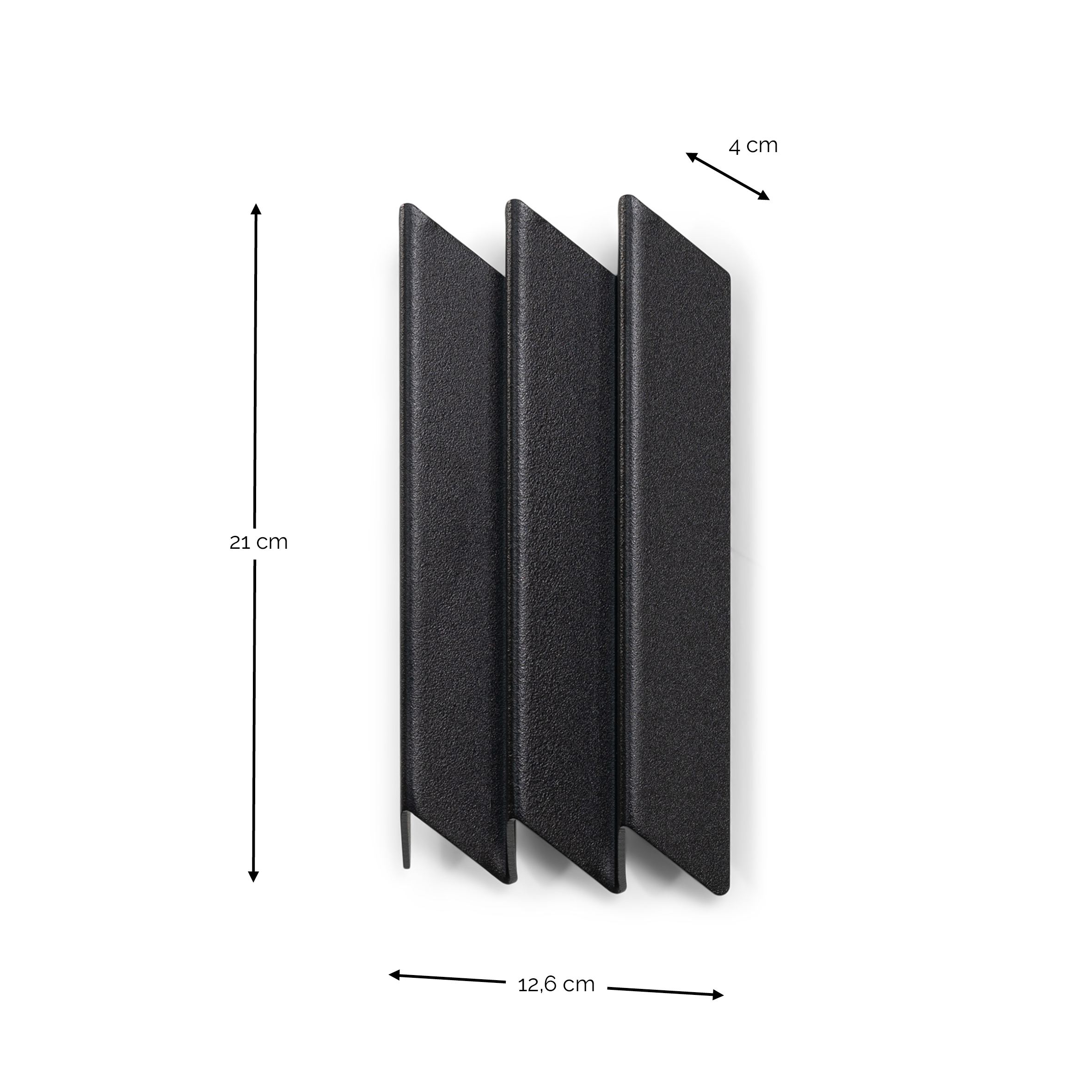 Spinder x BUDDE - SENSU Coat rack S - Black_6