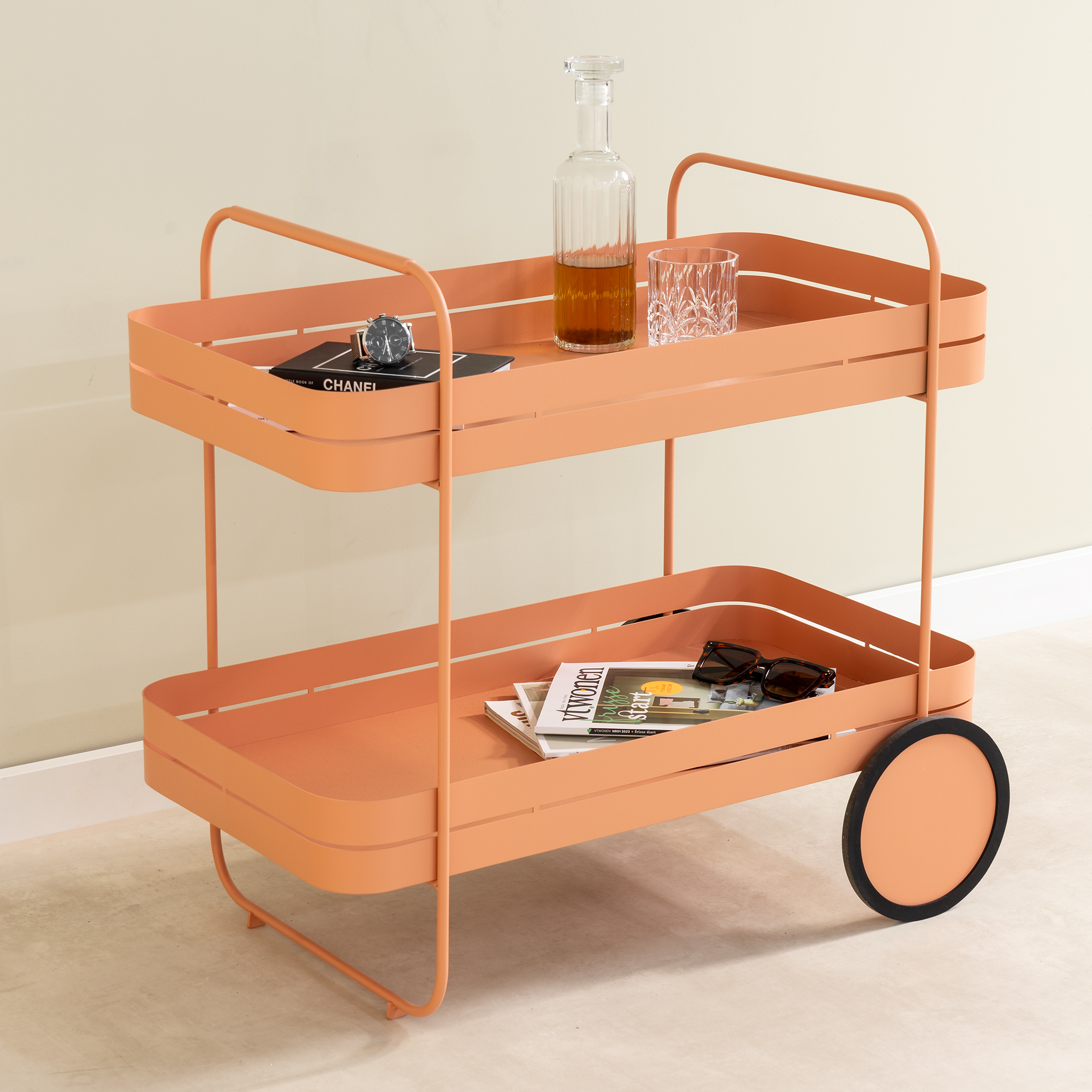 GIN & TROLLEY Serveerwagen - Clay Terra_1